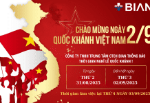 BIAN gửi đến quý khách hàng, quý đối tác